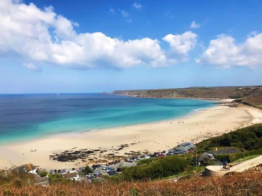 Chy Lowen, Great Valley Views From Balcony Hayle Exterior photo